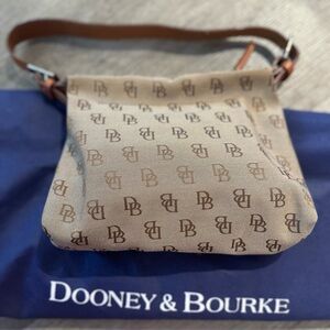 Dooney and Burke Cloth Shoulder Bag